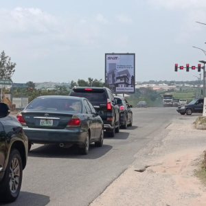 Portrait Billboard Inner Northern Road Idu, Ftt Idu Train Station, Abuja