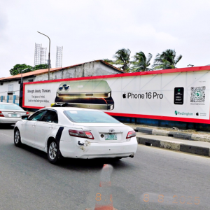 Wallmount Billboard Outer Marina CMS bus stop Board 2, Vi, Lagos.