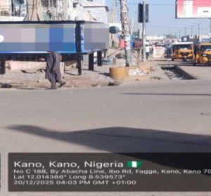 Wall Panel Billboard France road off Igbo road, Sabon gari market Kano