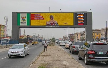 Double Side LED Gantry Billboard Fadeyi , Lagos 1 Double Side LED Gantry Billboard Fadeyi , Lagos