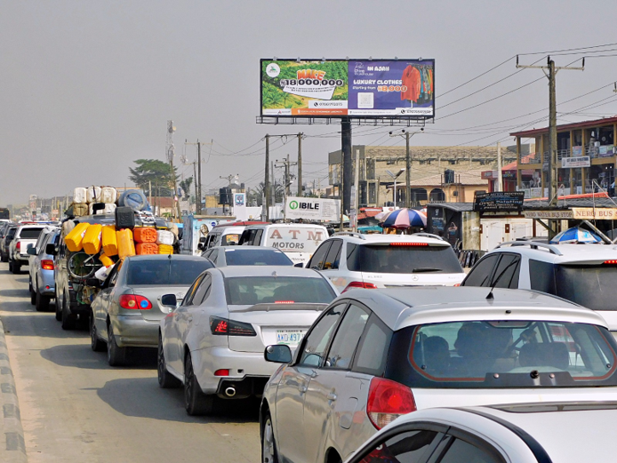 Unipole Billboard Lekki-Epe expressway (inside) Hon.Rauf Olufunmi, Lagos