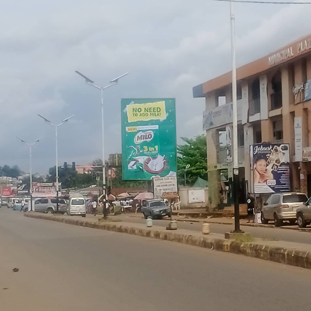 Portrait Billboard MCC by Chukwuma Nwoha Junction, Owerri, Imo State. 1 Portrait Billboard MCC by Chukwuma Nwoha Junction, Owerri, Imo State.