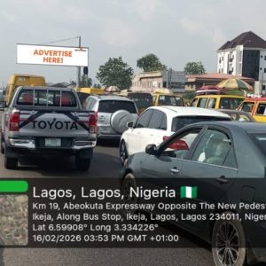 Outdoor Billboards advertising agency in Lagos Nigeria - DSTV- BRT Branding and Digital Marketing 56 Unipole Billboard Ajayi Farms, Ikeja, Lagos