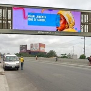 Led Gantry Billboard at Anthony FTT Gbagada & Airport, Lagos