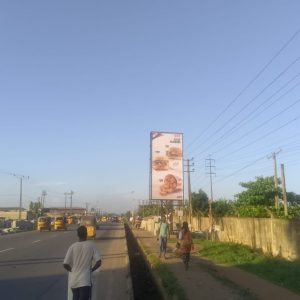 Outdoor Billboards advertising agency in Lagos Nigeria - DSTV- BRT Branding and Digital Marketing 56 Portrait Billboard Sagamu Road, Opposite Igi-Aje Estate Ikorodu, Lagos.
