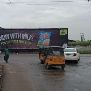 Outdoor Billboards advertising agency in Lagos Nigeria - DSTV- BRT Branding and Digital Marketing 59 Wall panel Along Agege Motor Road, Sule Street Junction, Lagos