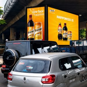 Pillar branding (Billboard) Falomo Bridge, Lagos State