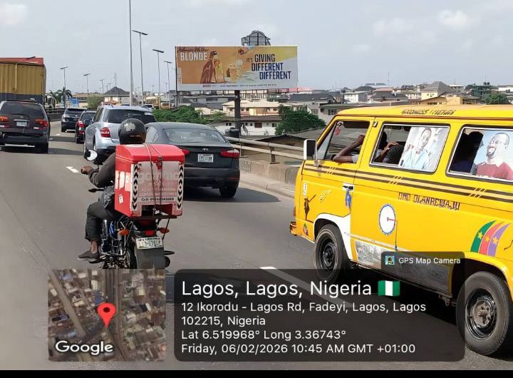 Unipole Billboard Ojuelegba, Ikorodu Rd, Lagos
