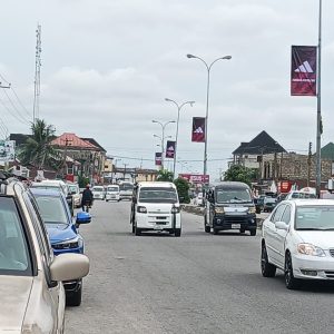 Lamppoles Billboard Along Along New GRA, PH River State