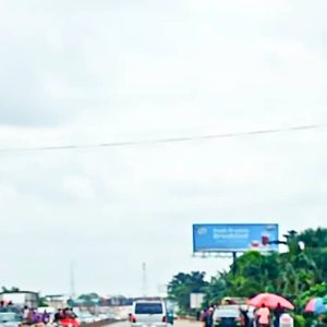 Unipole Billboard Along Lagos-Benin Expressway By Uniben Main Gate FTF Ugbowo, Edo State.